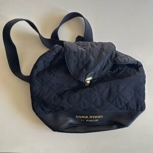 Sonia rykiel mini backpack vintage